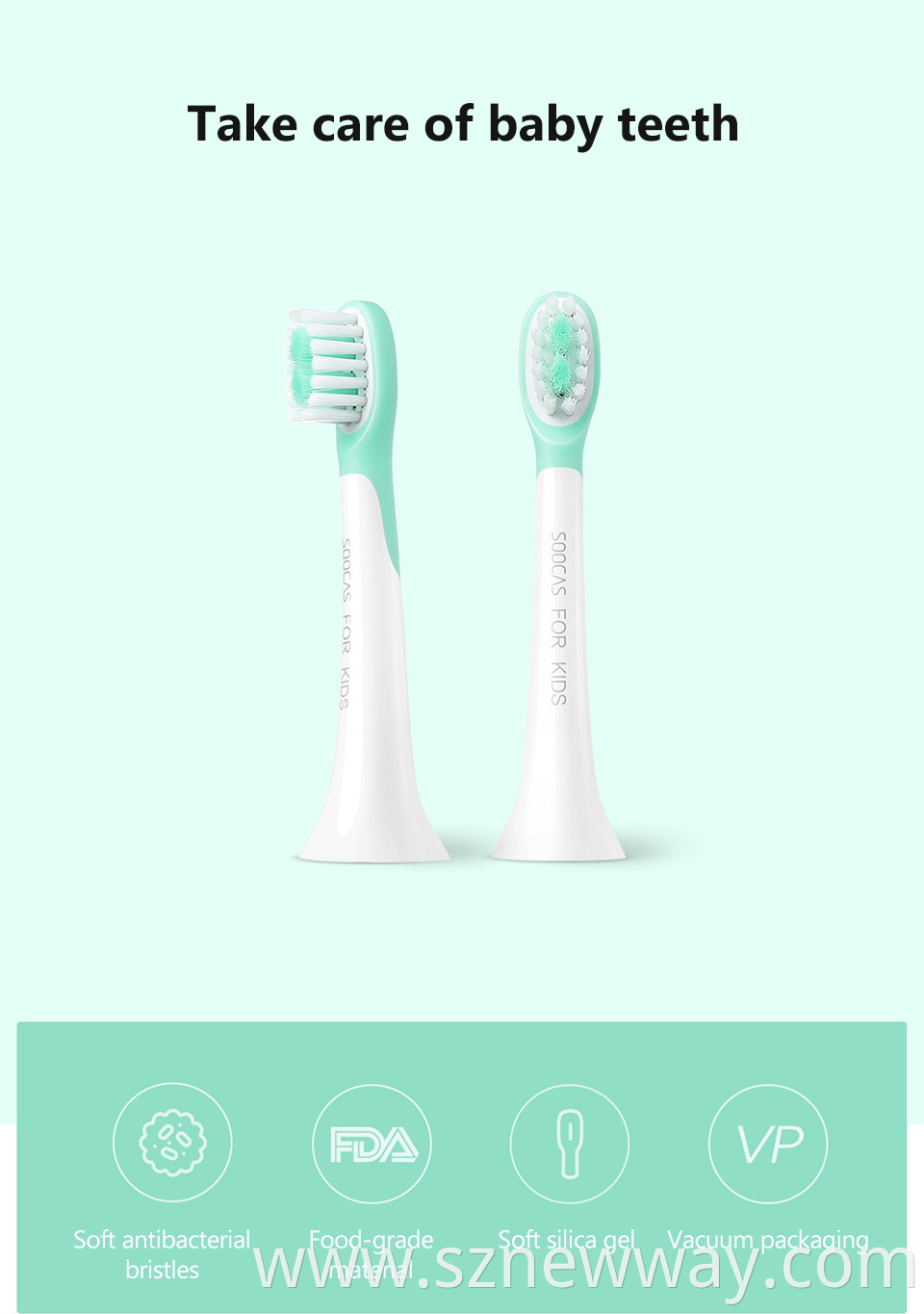 Soocas Electric Toothbrush Heads